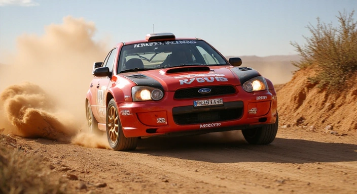 Gaming news thumbnail, abstract racing elements, dynamic